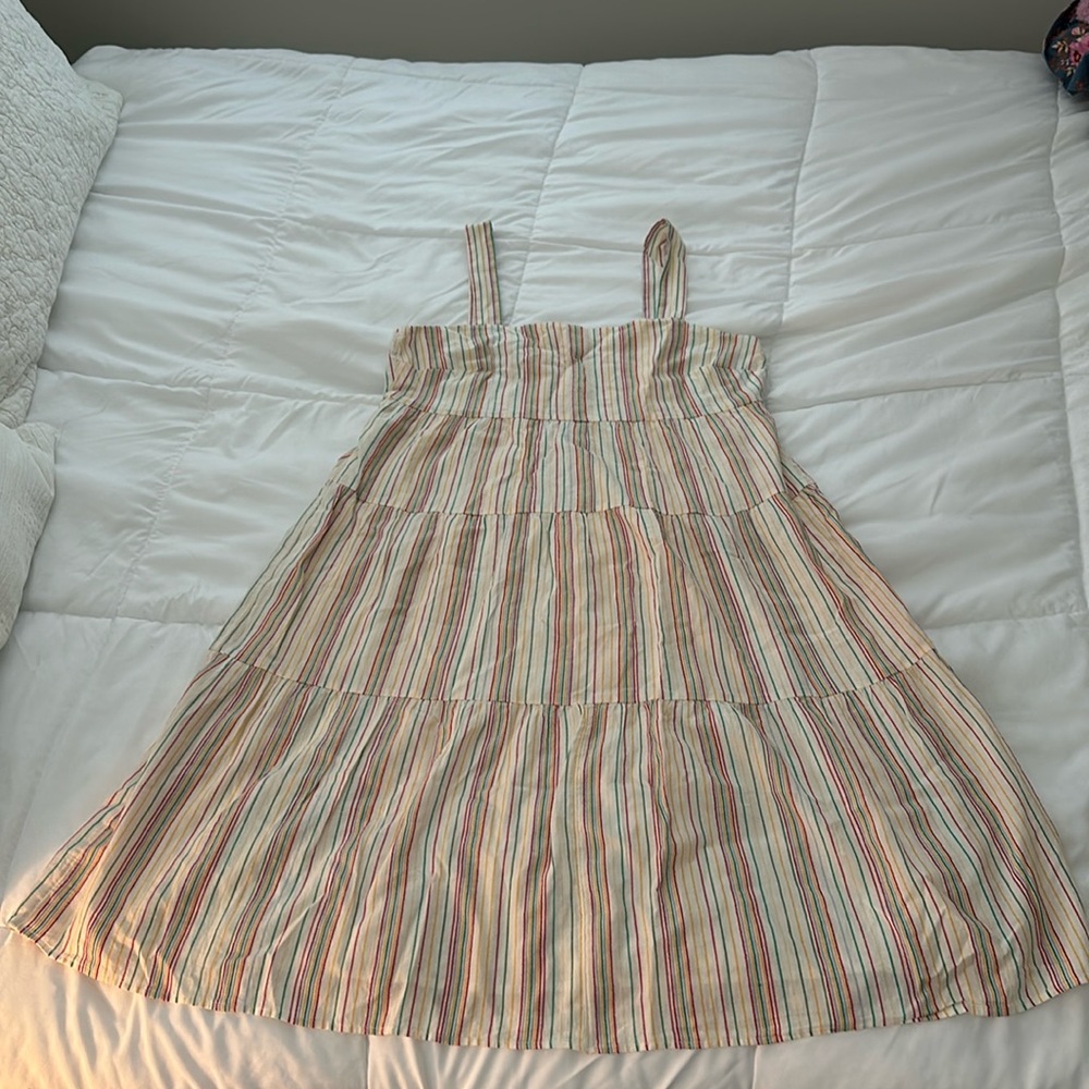 Madewell Midi Dress with Tank Top Straps
